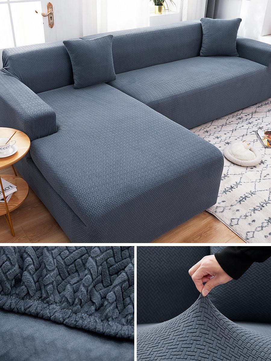 Maze-Design Full Sofa Cover - Commforta