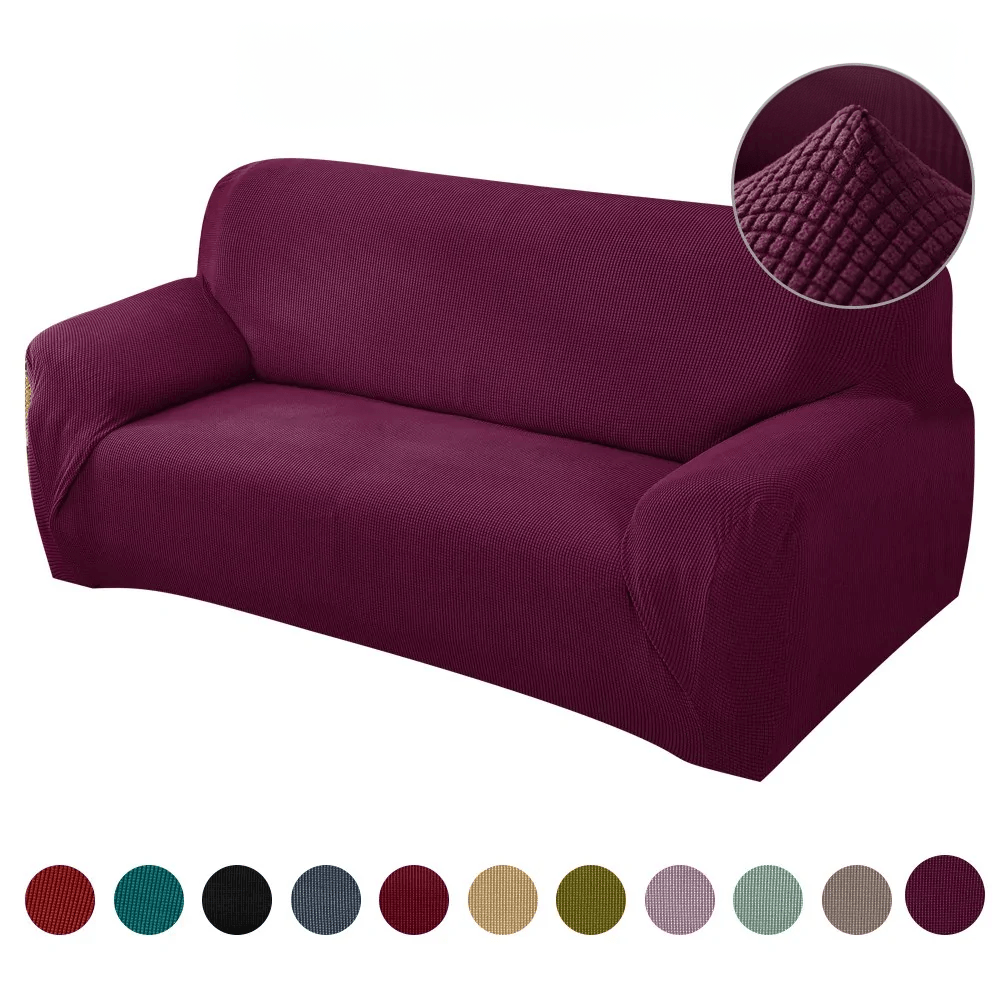 Universal Couch Covers, Thick Knitted Pattern - Commforta