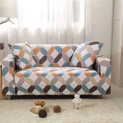 Colorful Geometric Sofa Covers