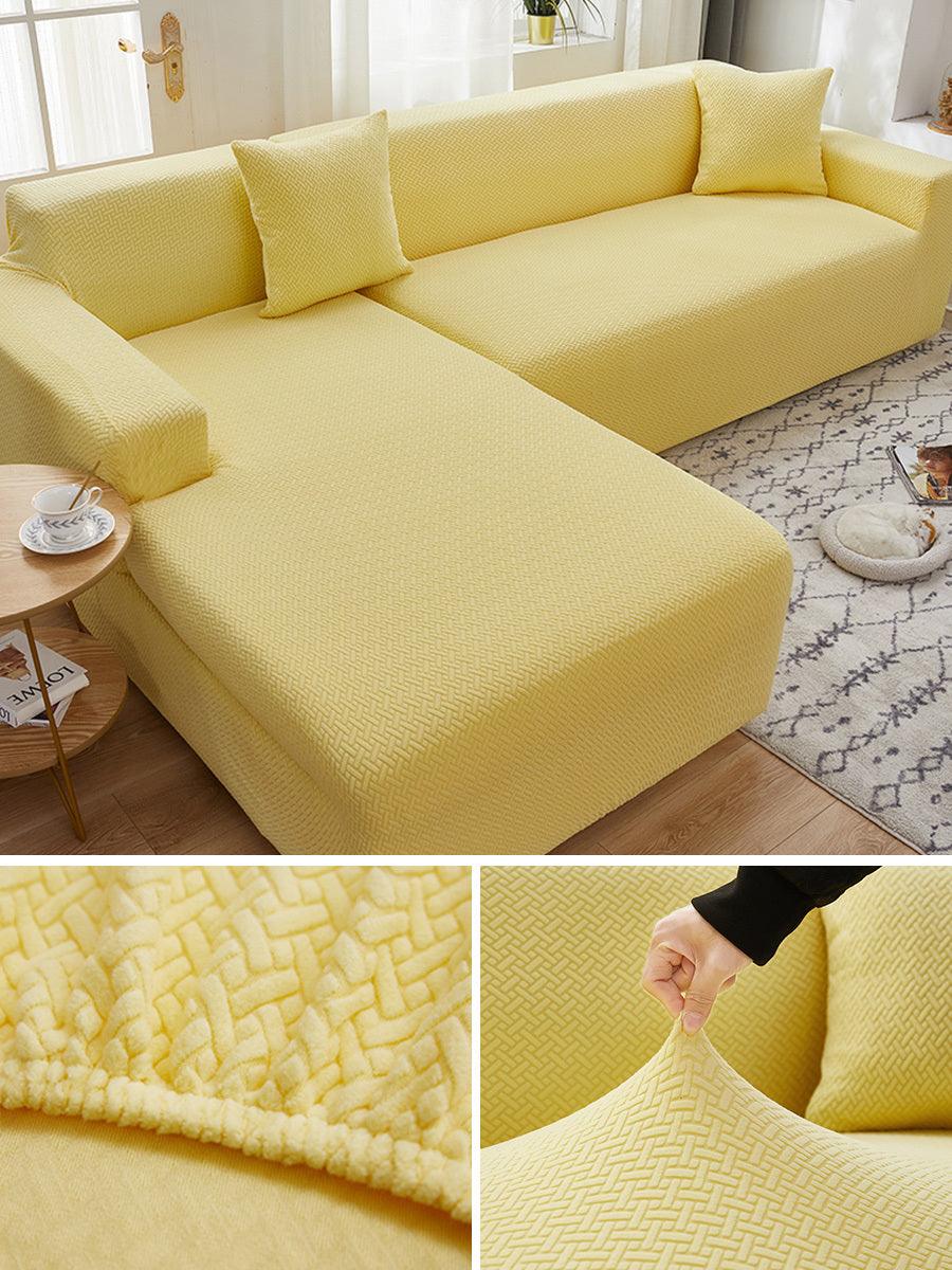 Maze-Design Full Sofa Cover - Commforta