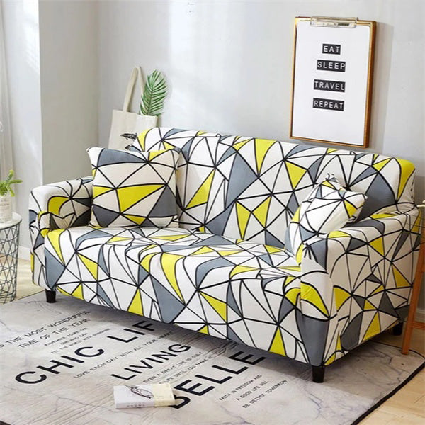 Colorful Geometric Sofa Covers