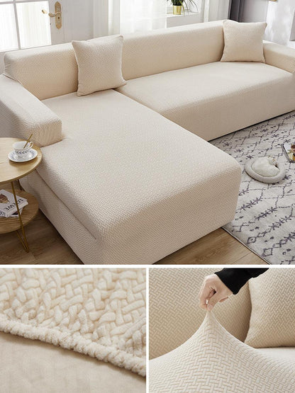 Maze-Design Full Sofa Cover - Commforta