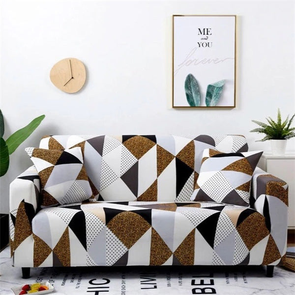 Colorful Geometric Sofa Covers