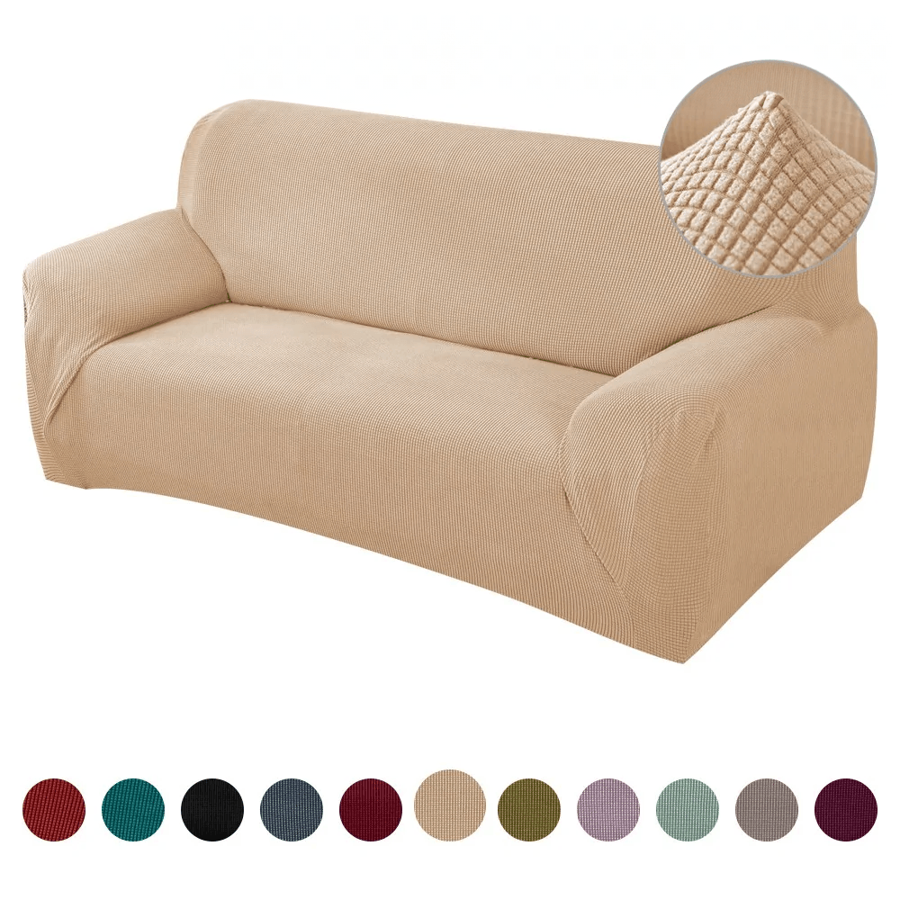 Universal Couch Covers, Thick Knitted Pattern - Commforta