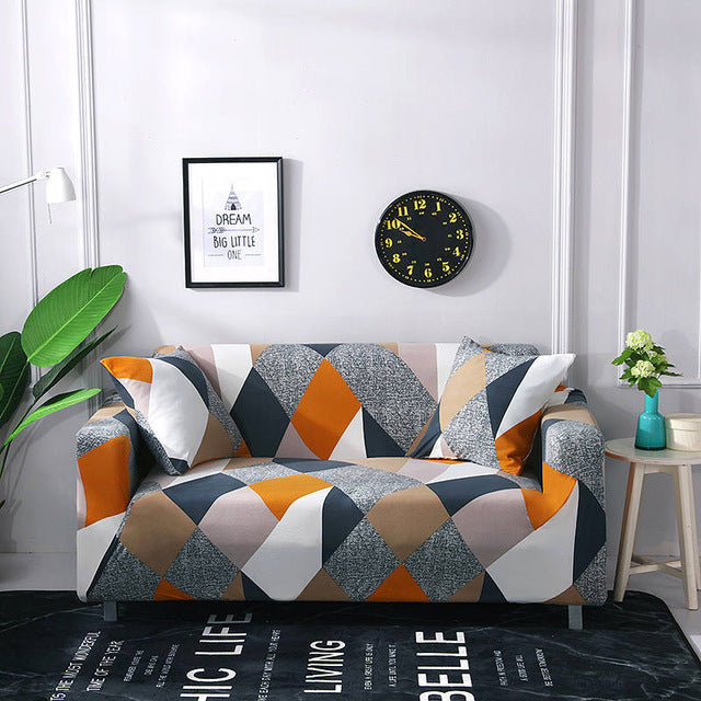 Colorful Geometric Sofa Covers