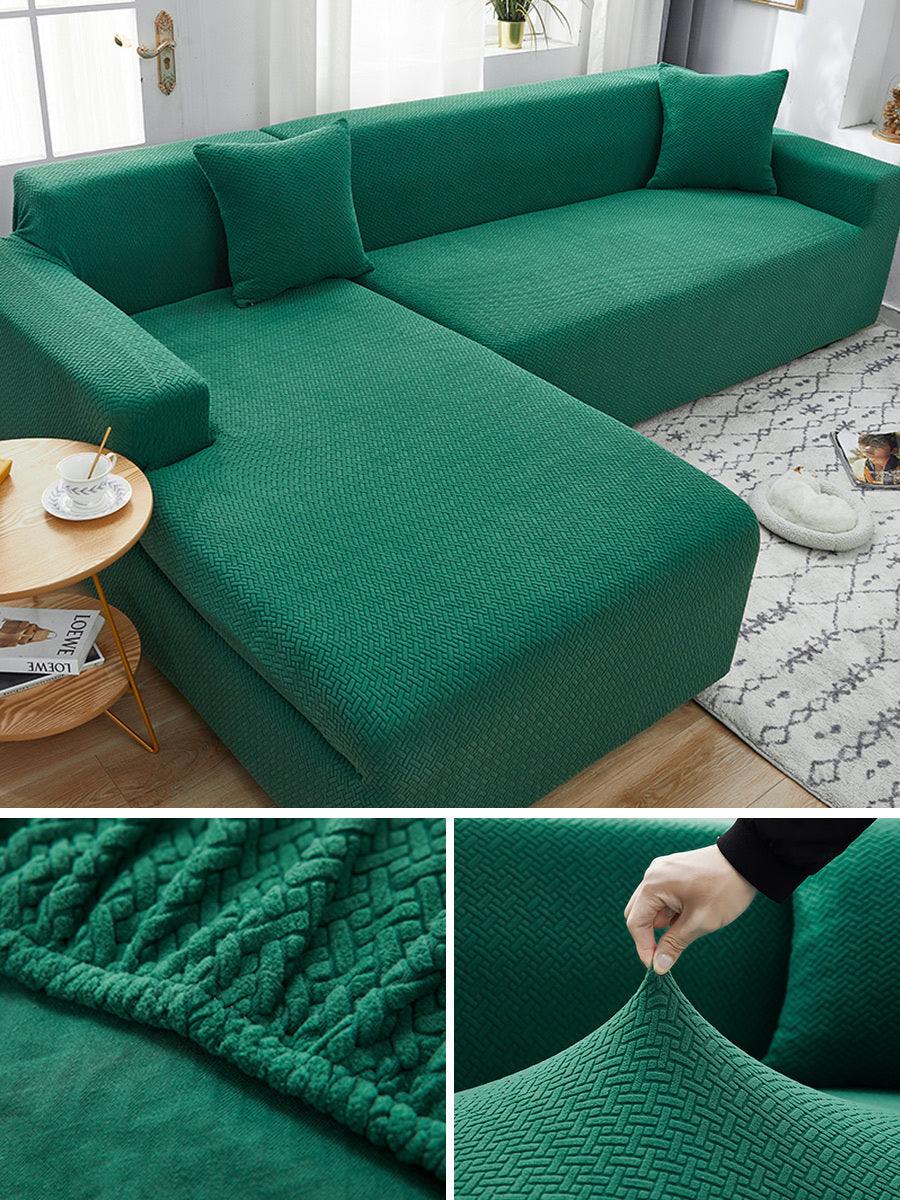 Maze-Design Full Sofa Cover - Commforta