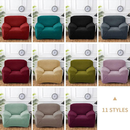 Universal Couch Covers, Thick Knitted Pattern - Commforta