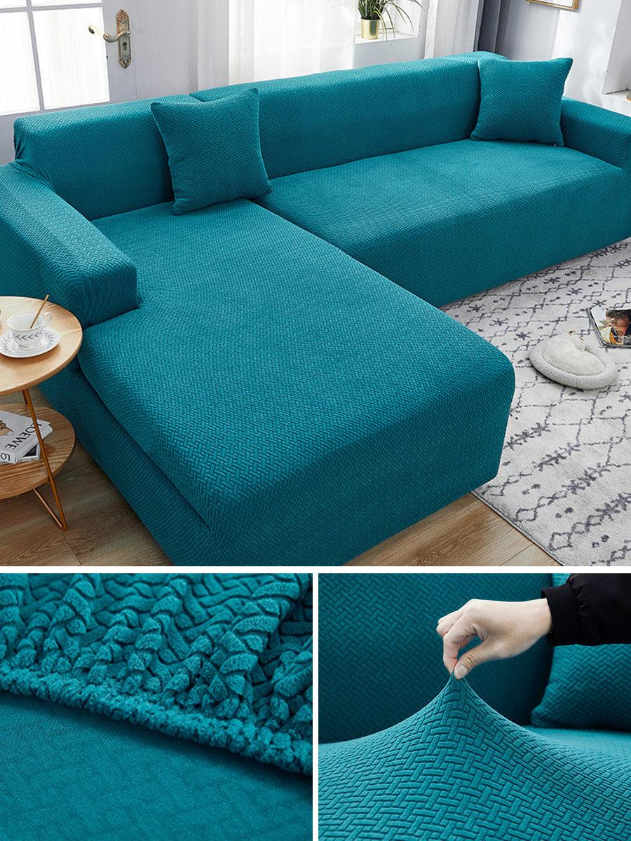 Maze-Design Full Sofa Cover - Commforta