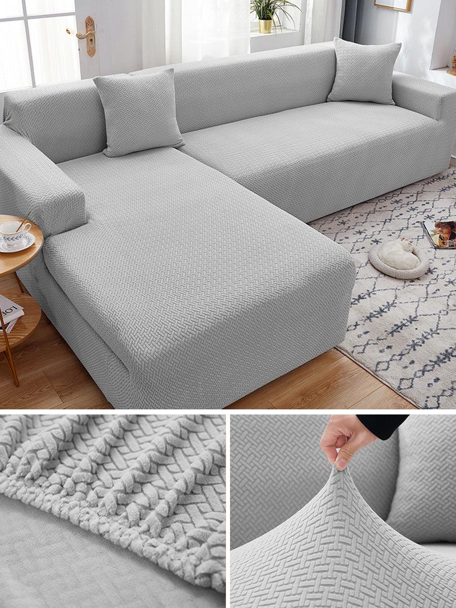 Maze-Design Full Sofa Cover - Commforta