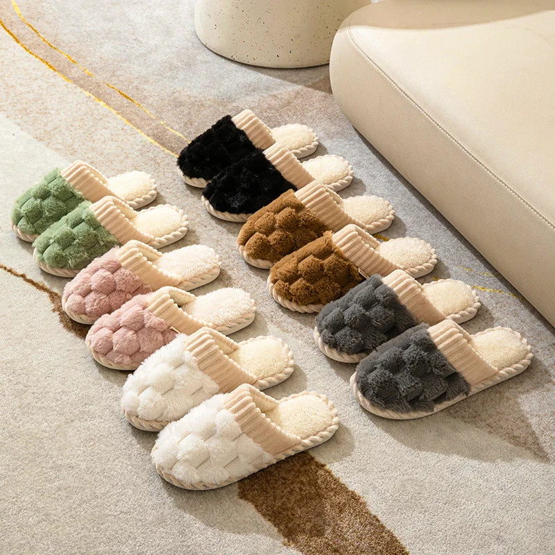 Fluffy Warm Lounge Slippers