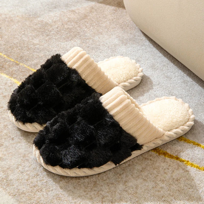 Fluffy Warm Lounge Slippers