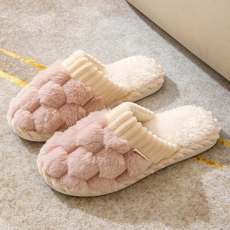 Fluffy Warm Lounge Slippers