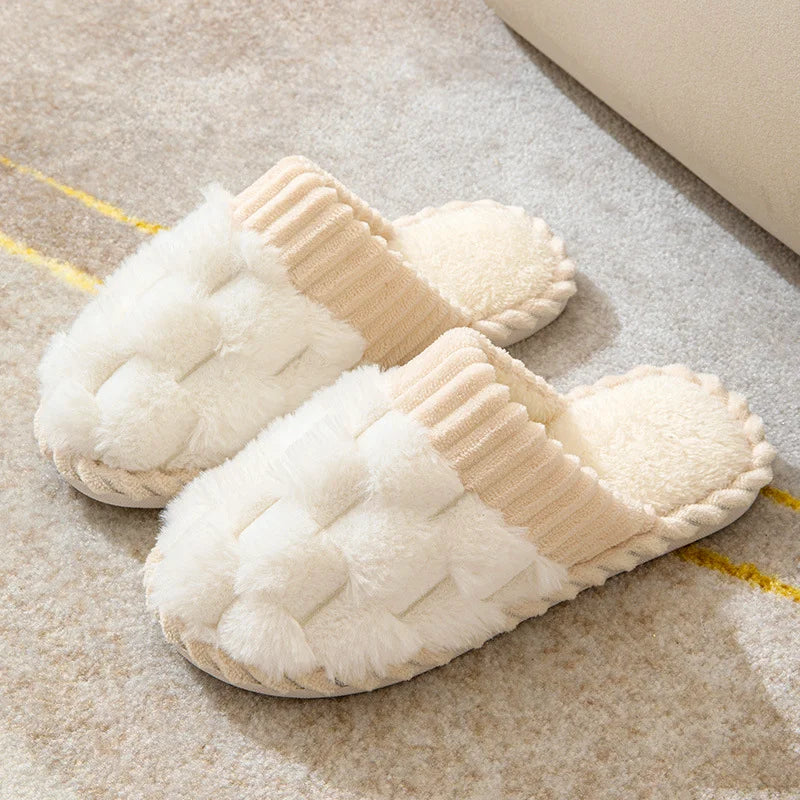 Fluffy Warm Lounge Slippers